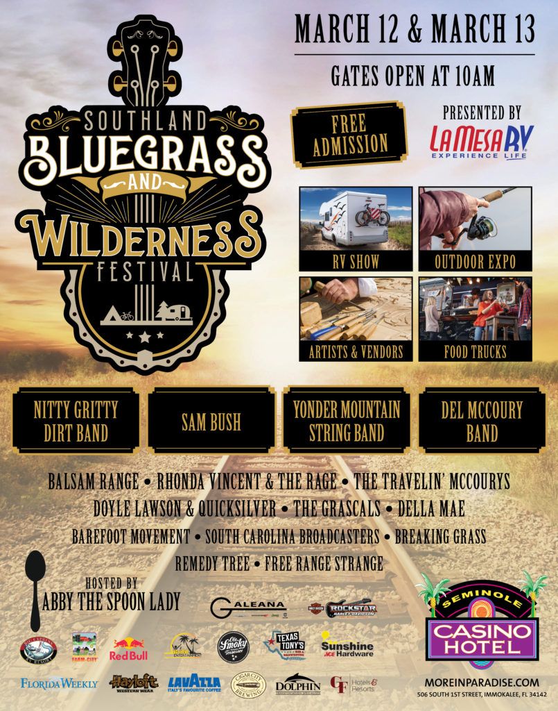 Southland Bluegrass and Wilderness Festival Poster