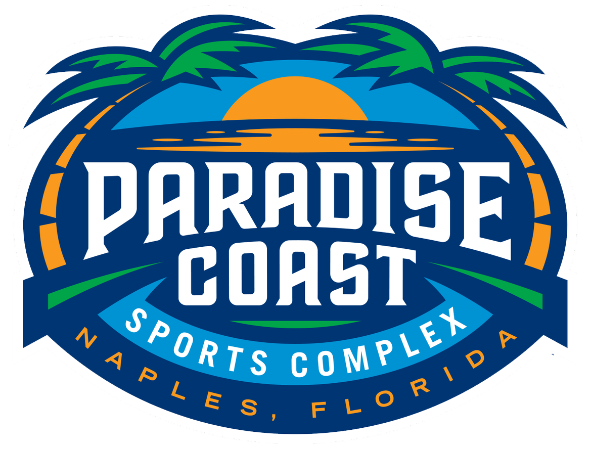 paradise coast sports complex logo